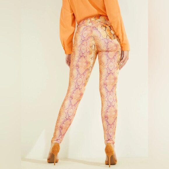 NWT MARCIANO by GUESS Super High Stiletto 99 SONORA SKIN Pants 2YGA078844Z Sz 26 - Picture 3 of 16